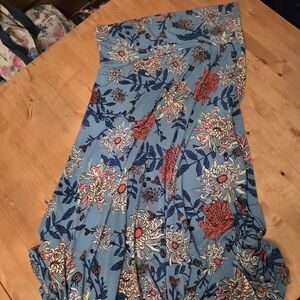 Floral LuLaRoe Maxi Skirt XL